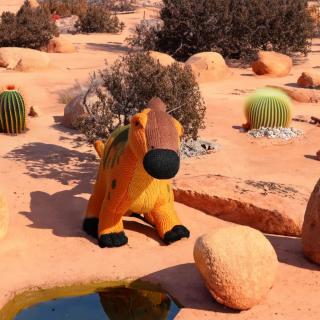 Our parasaurolophus dinosaur toys and rattles are equally at home in the warm desert climates or wet and windy climes! #bestyearstoys #bestyearsbesttoys #bestyearsdinos #dinoteddy #dinofamily #dinosaurmad #dinosaurbaby #babydinosaur #dinosaurtoys #knitteddinosaurs #knitteddinos #parasaurolophus #dinosaurbabyshower #dinosaursofinstagram #knitteddinosaurs #sme #wholesaletoysuk #wholesaleuk #independentretail #museumstore