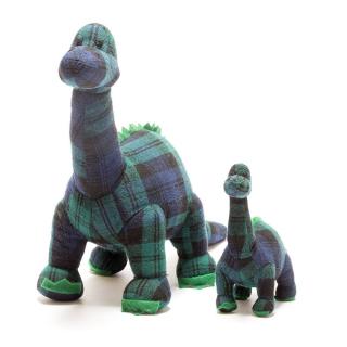 We’re getting ready for a huge amount of new toys to arrive two of which are our tartan diplodocus toy and rattle. We’ve had London toys for a while now and these are the first of our Scottish range. Ready to order from n November 22nd Any questions please just give us a shout