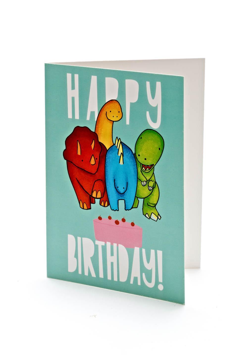 dinosaur card