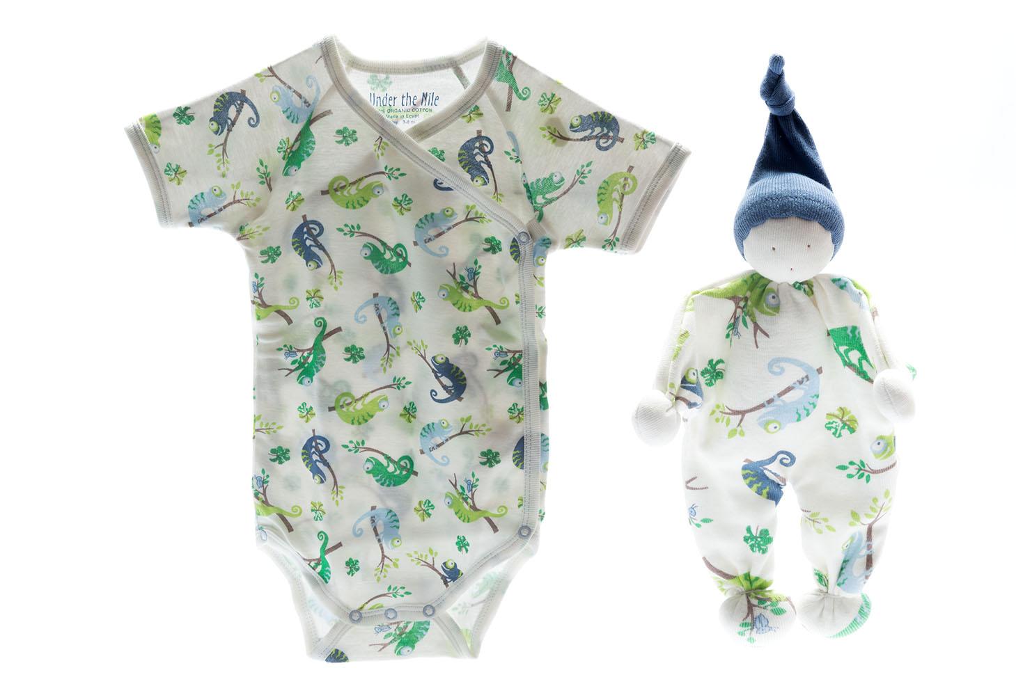 organic baby clothes and comforter