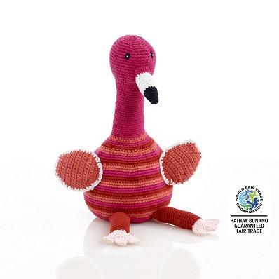 Handmade Flamingo Toy