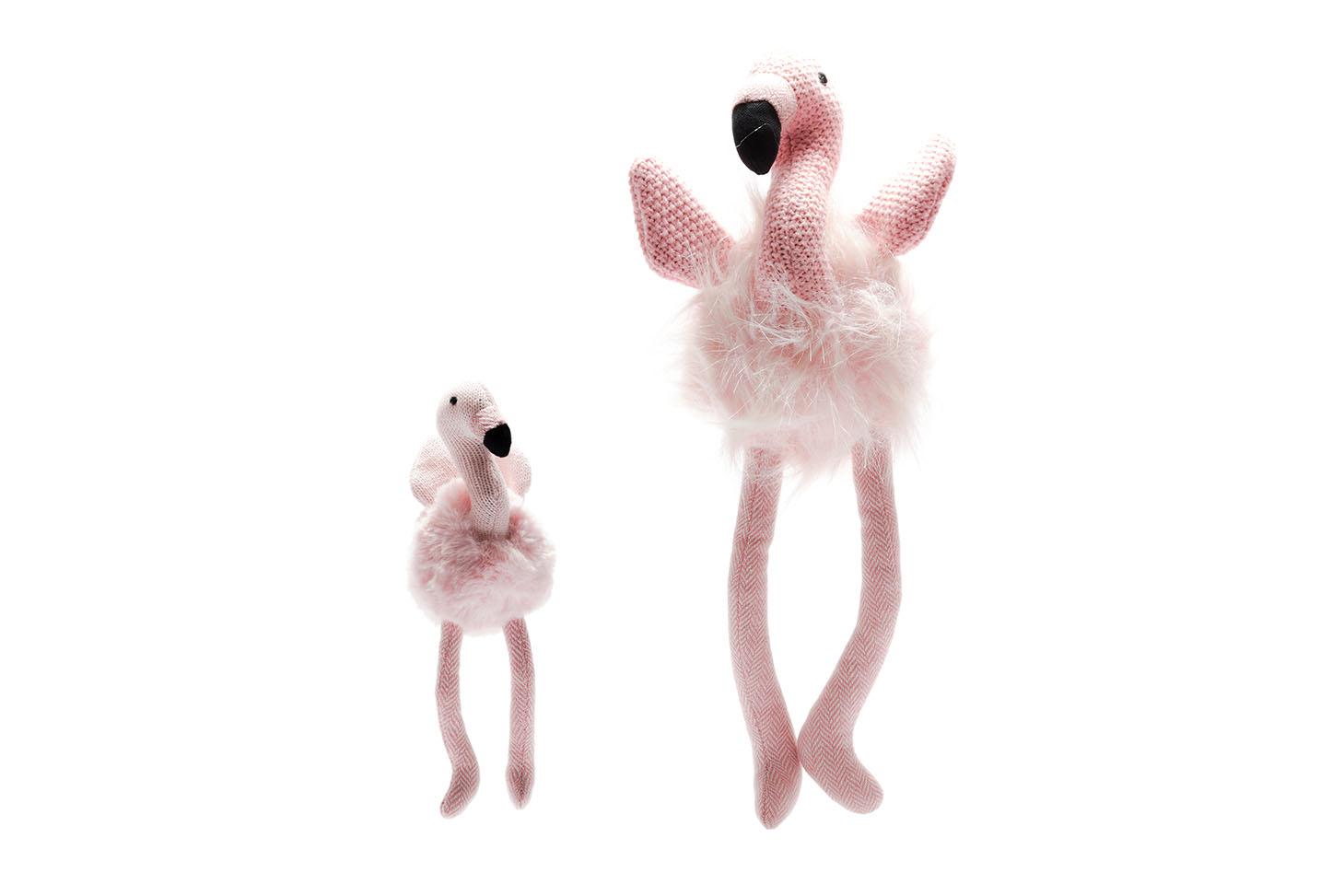 Flamingo toy and rattle