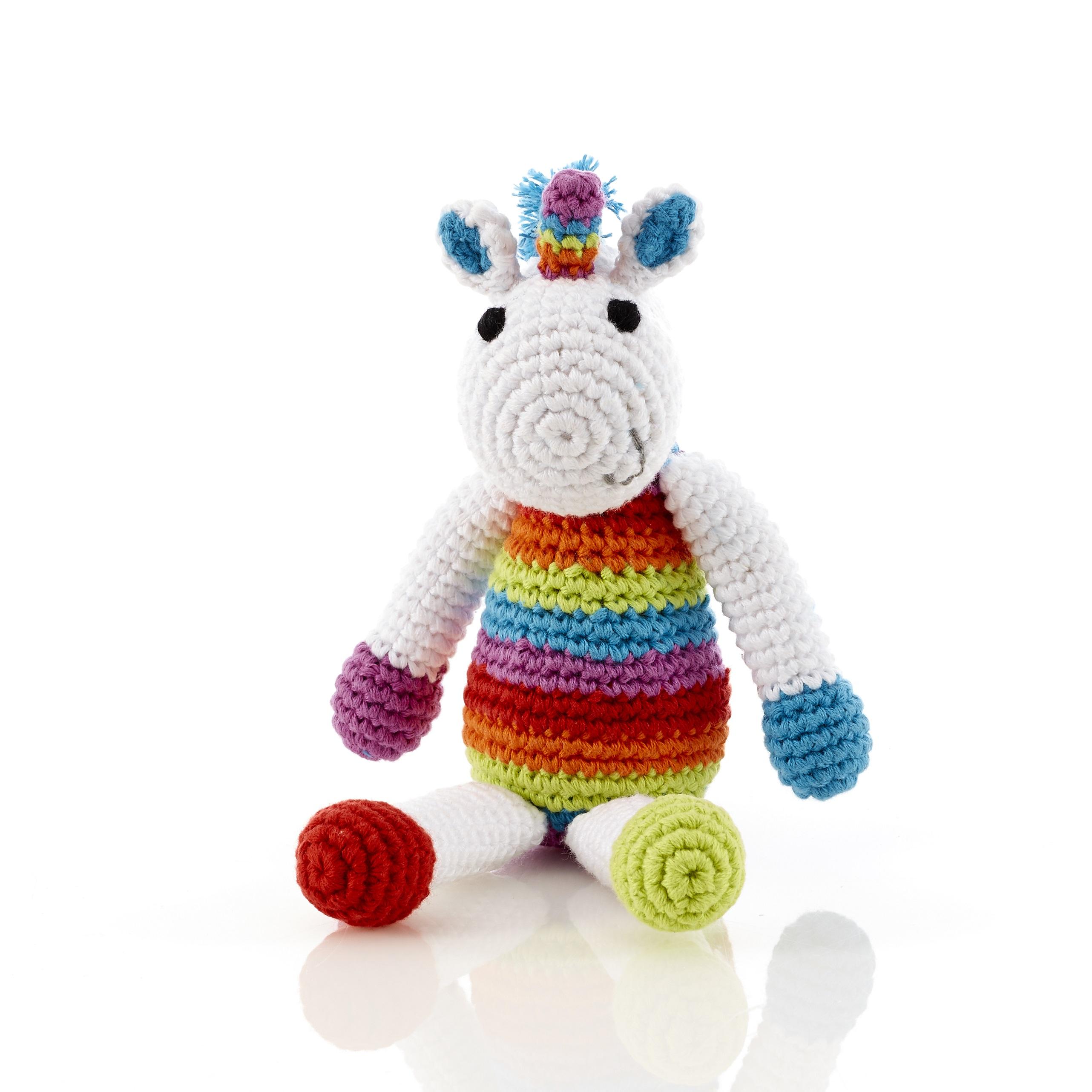 hand made unicorn toy