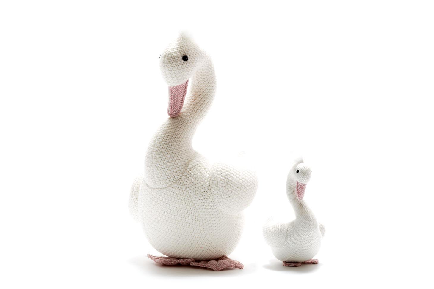 Swan toy and rattle