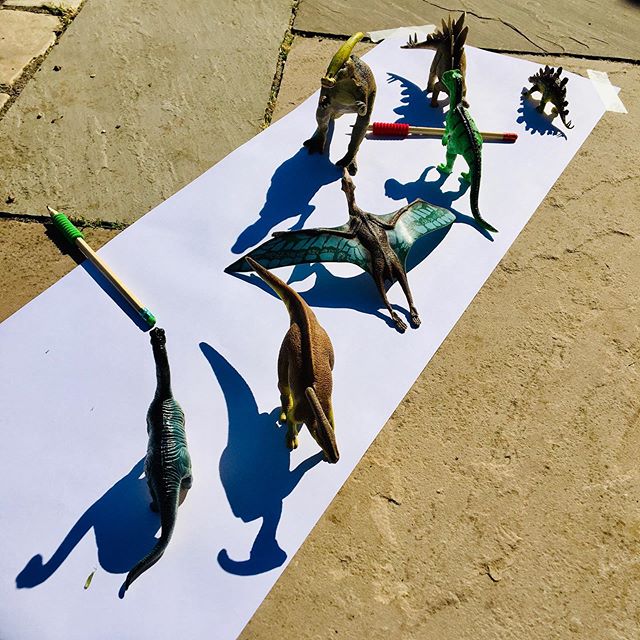 dinosaur shadow pictures