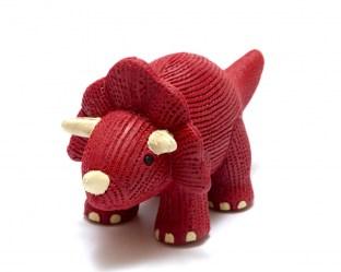 red dinosaur toy