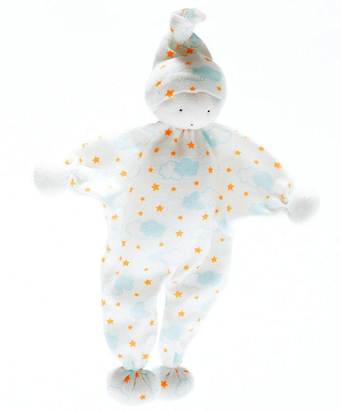 Baby Toys Organic Cotton Baby Comforter Baby Buddy Stars And Clouds